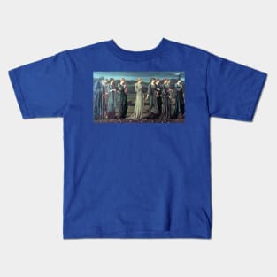 Psyche's Wedding - Edward Coley Burne-Jones Kids T-Shirt